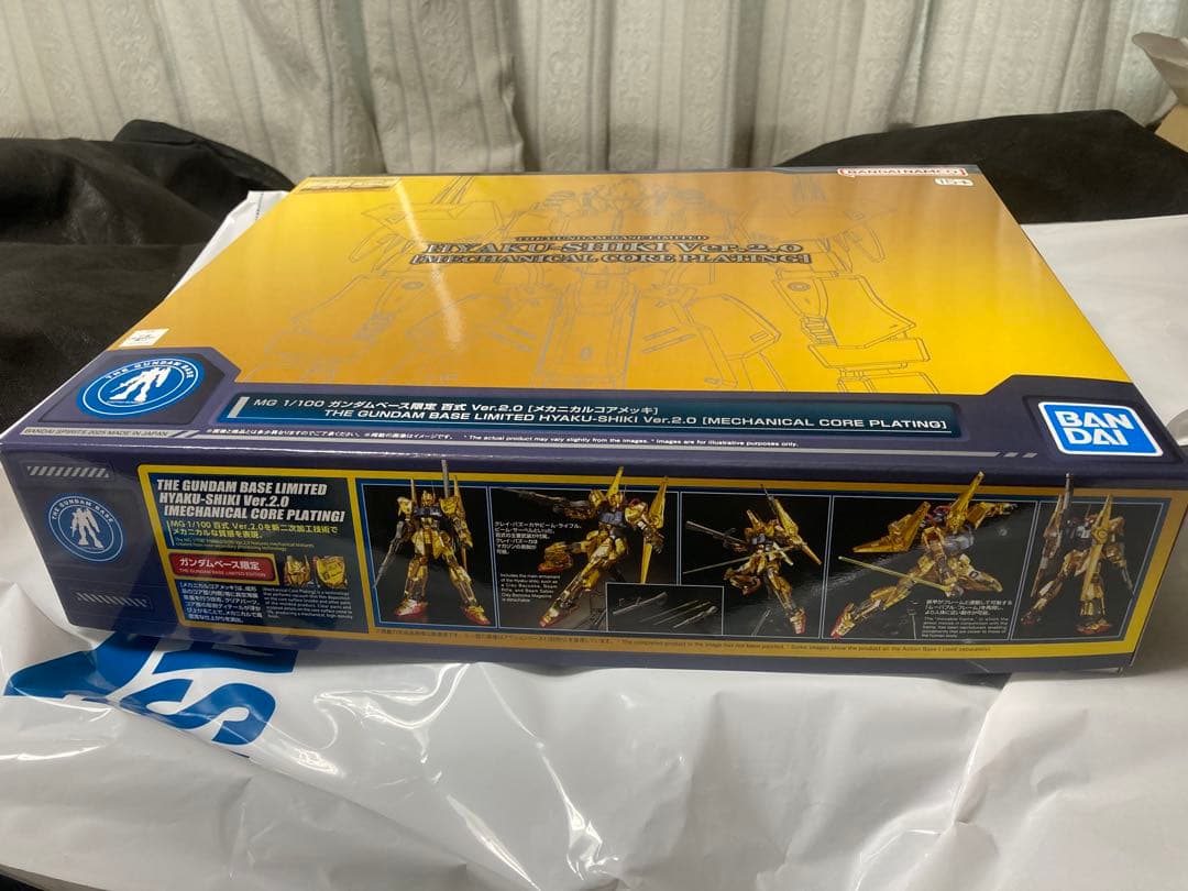 MG 1/100ガンダムベース限定　百式Ver.2.0 [メカニカルコアメッキ]