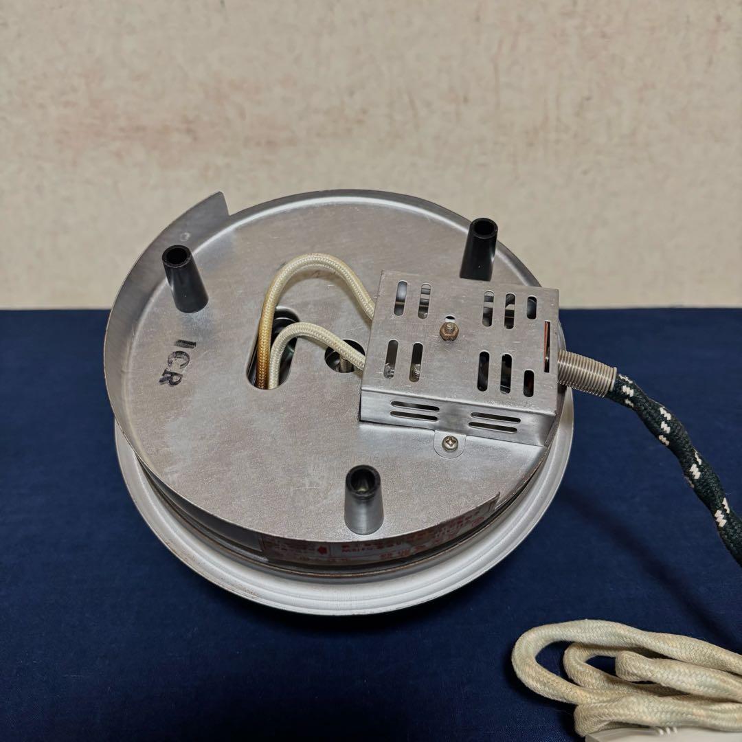 風炉/茶釜/電熱器/鬼面風炉釜/野々田製電熱器/敷板/茶道具/お点前道具