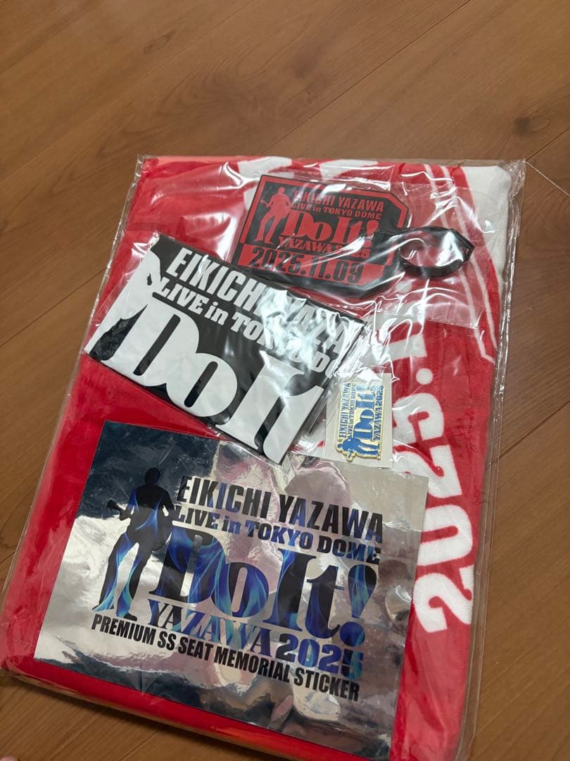 矢沢永吉 東京ドーム PSS席 フェイスタオルのおまけ付き