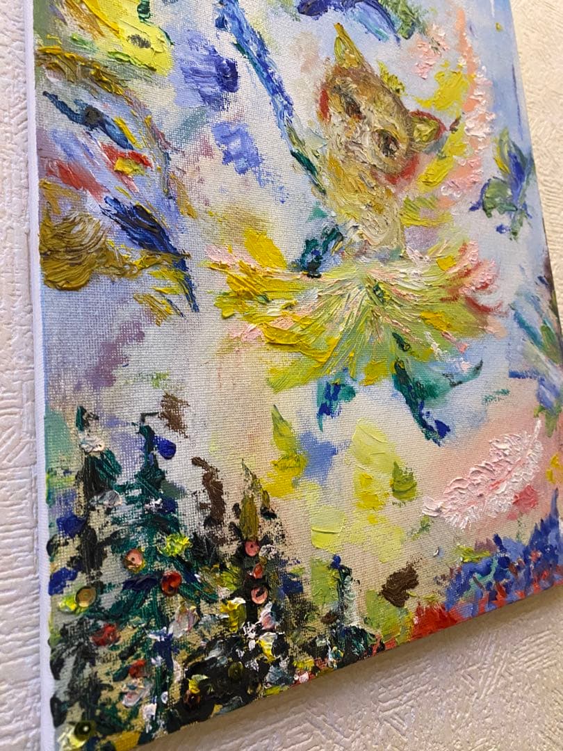 油彩　【practice dancing 】　一点もの　4F