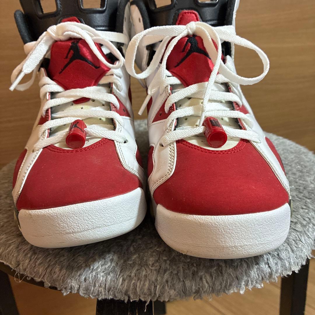 NIKE AIR JORDAN 6レトロCarmine カーマイン 26.0cm
