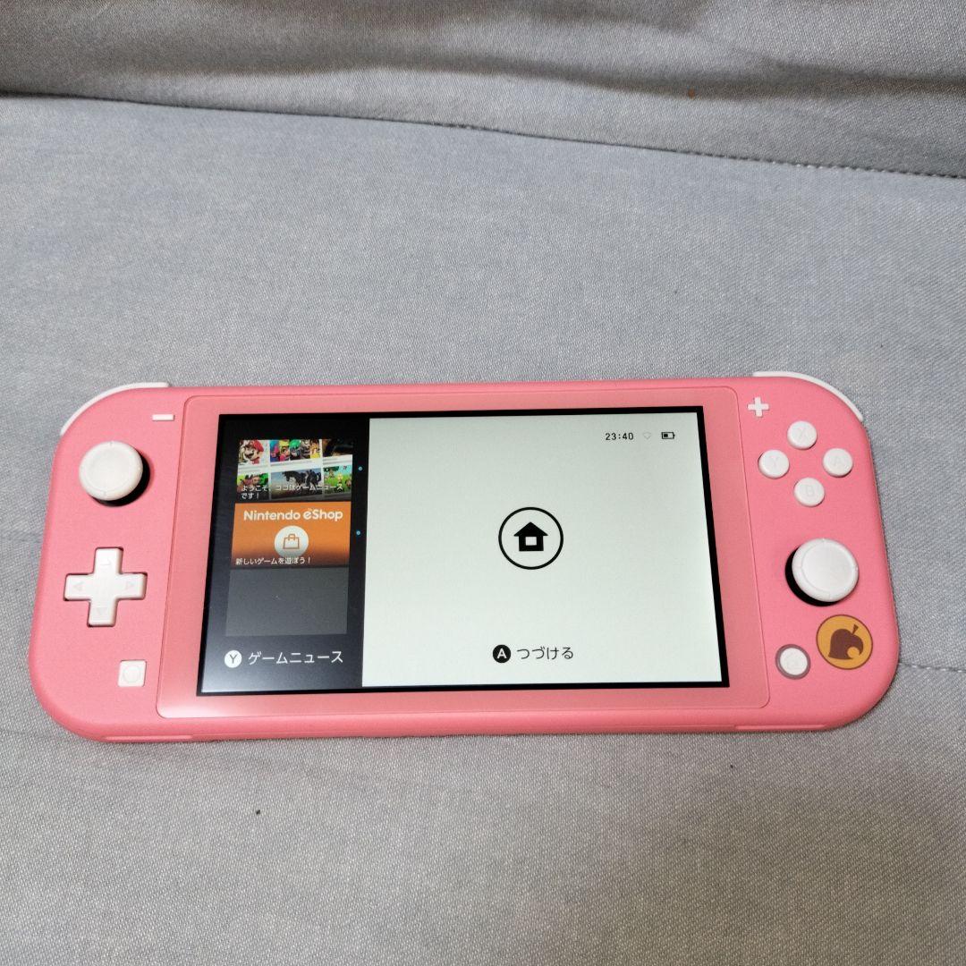 Switch Swicth lite 本体 あつまれ どうぶつの森セット しず…