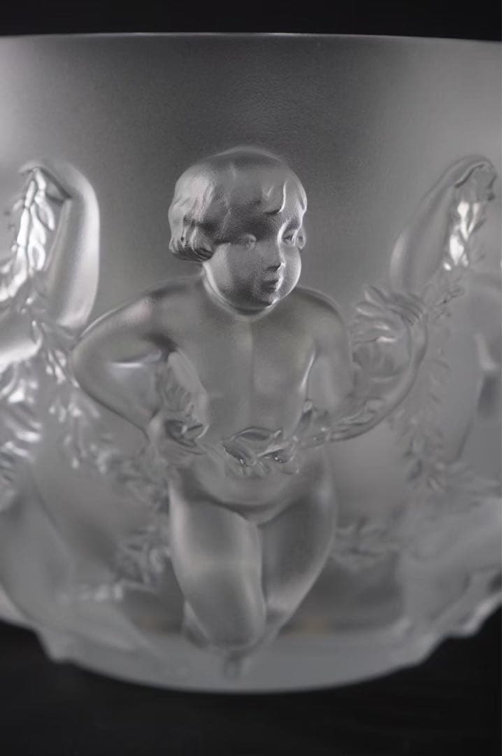 ルネ・ラリック「リュクサンブール」 花瓶 元箱あり R.LALIQUE