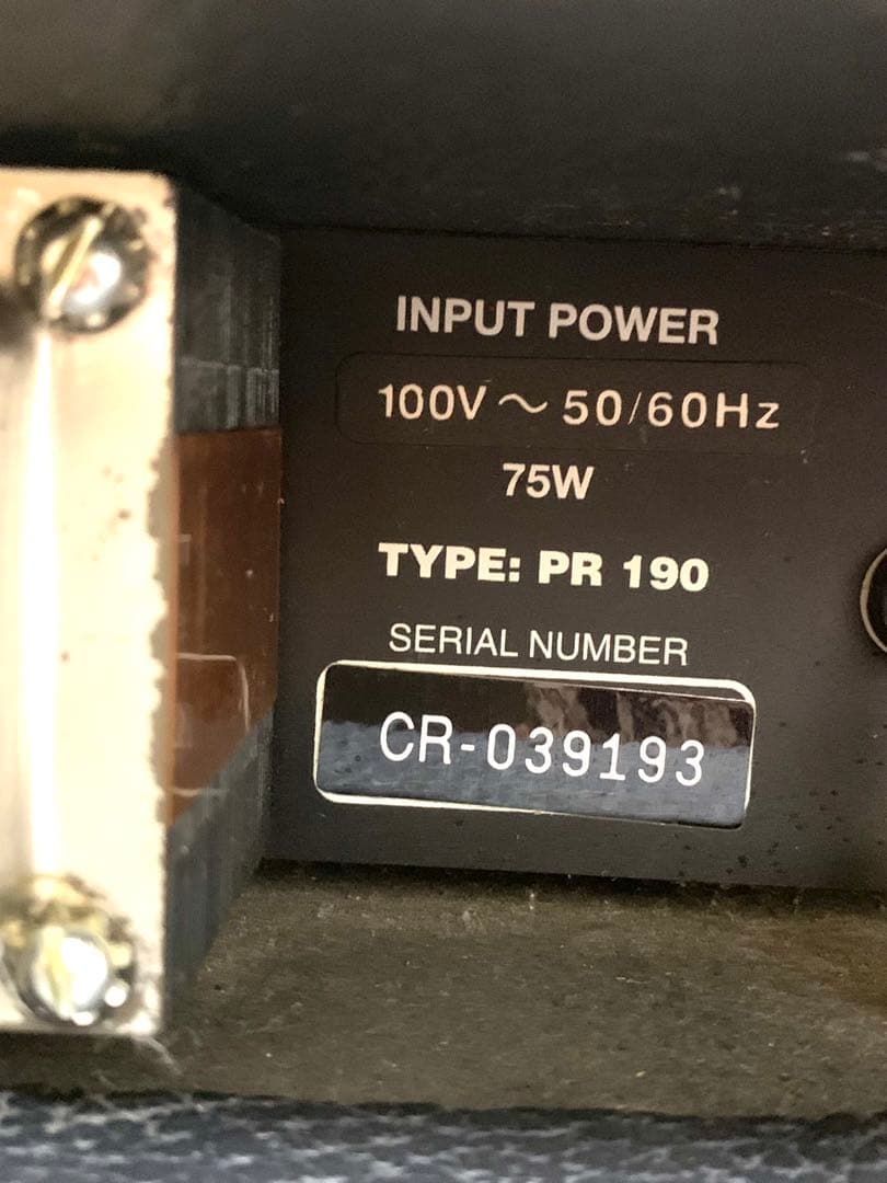 【美品】Fender BXR 25 ベースアンプ USA製 音出確認済 メンテ済