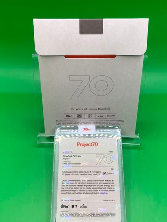 大谷翔平ToppsProject70カード625-byMikael B