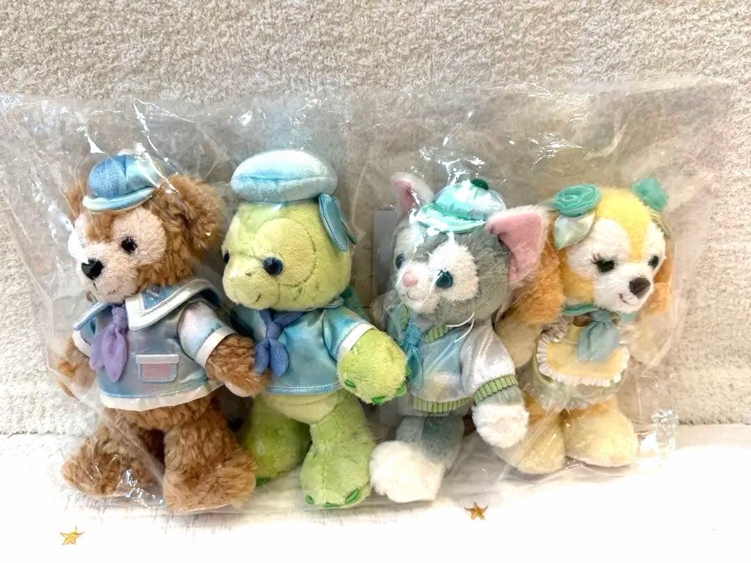 ダッフィー＆フレンズ20周年ポージープラッシーバケパ限定（おまけたくさん！）