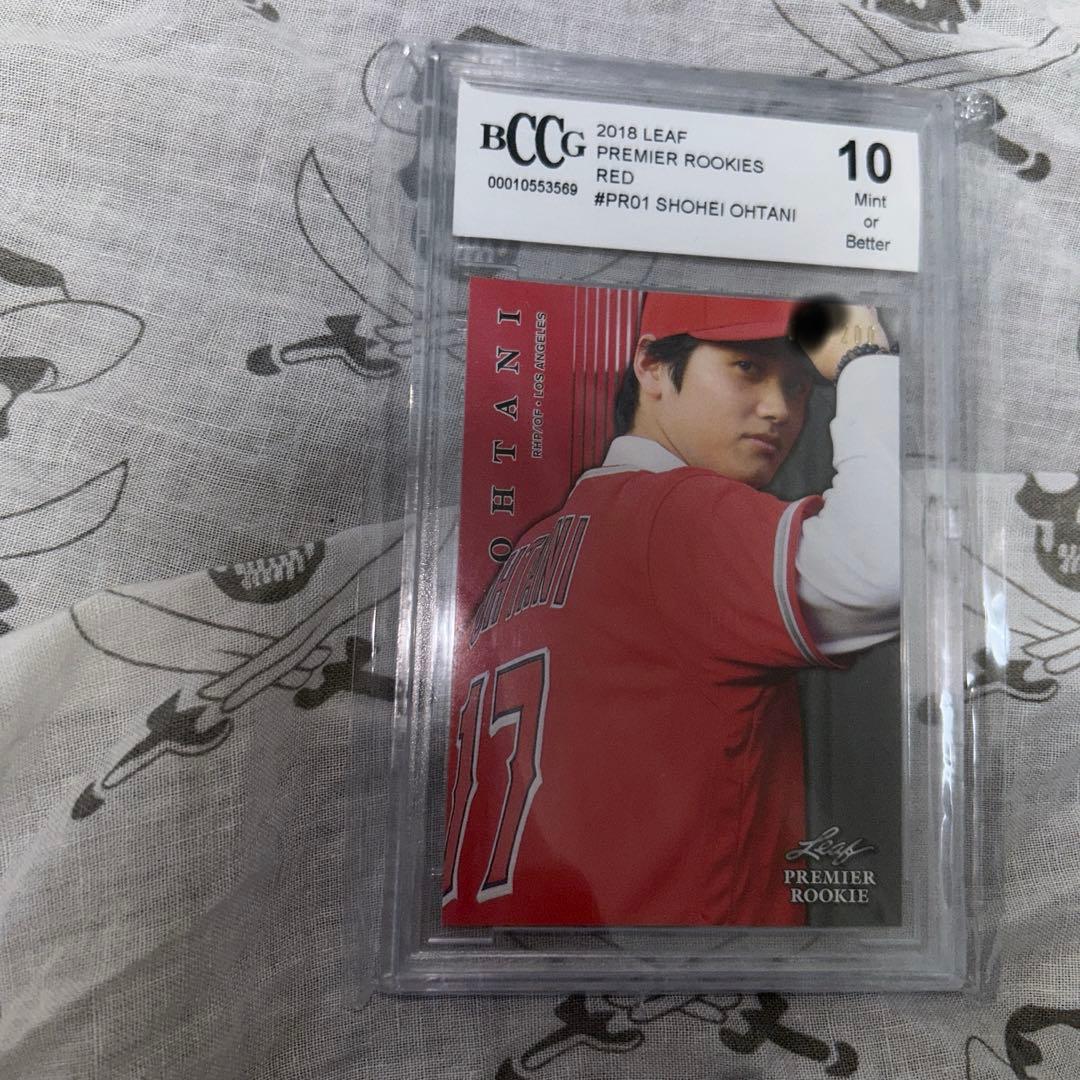 2018 LEAF 大谷翔平　ルーキーカード　200枚限定　鑑定済　10