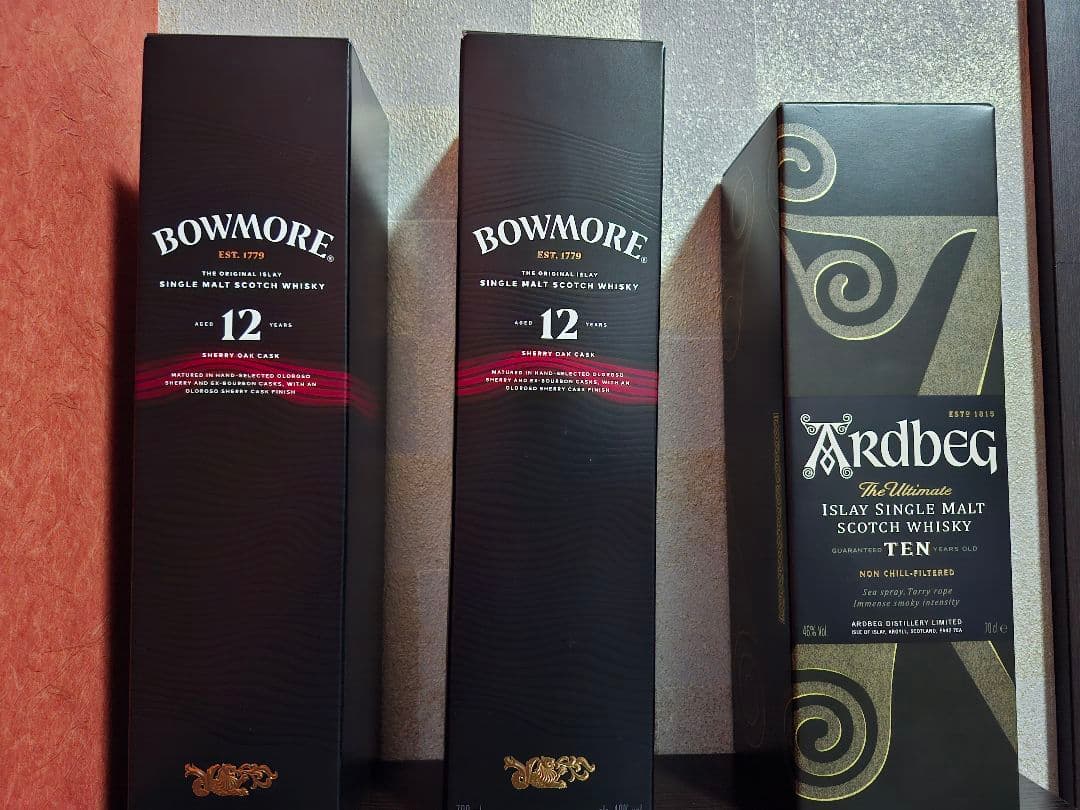 ★早い者勝ち★格安★限定★ボウモア　シェリー　2本　アードベック10年　計3本