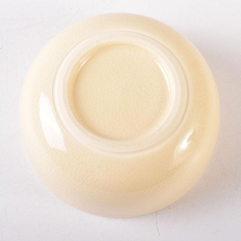 茶道具　色絵金彩　鳳凰文　香合　蓋物　在銘　時代箱　V　8271