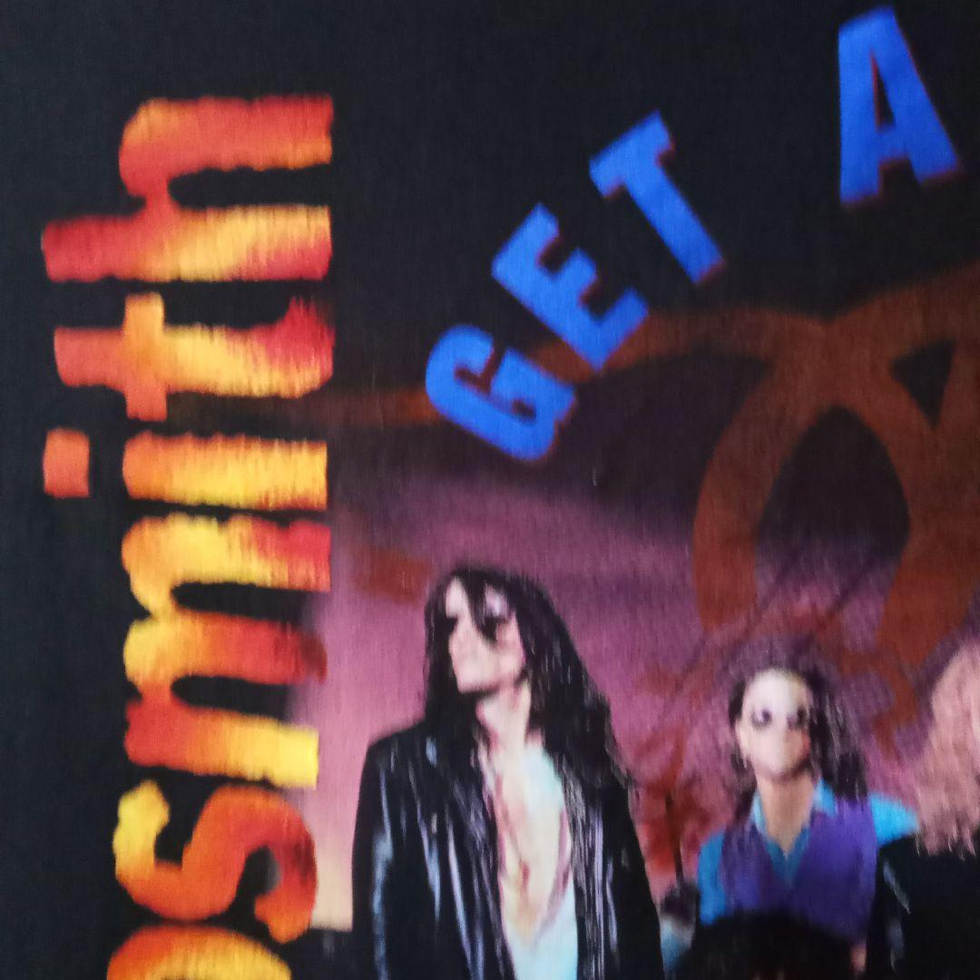 aerosmith GET A GRIP バンドTシャツ 黒AEROSMITH