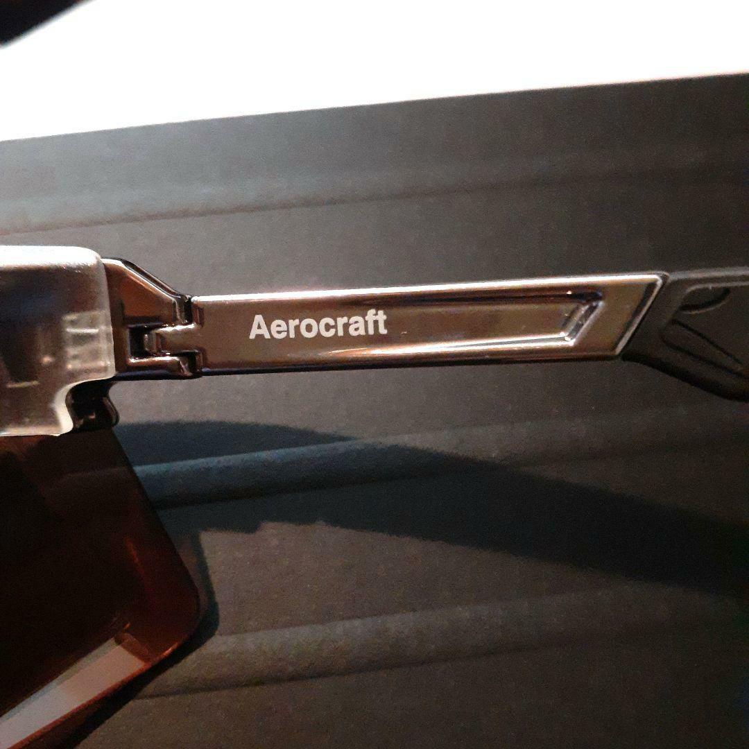 100% Aerocraft ブラック クロム ワンハンドレッド サングラス
