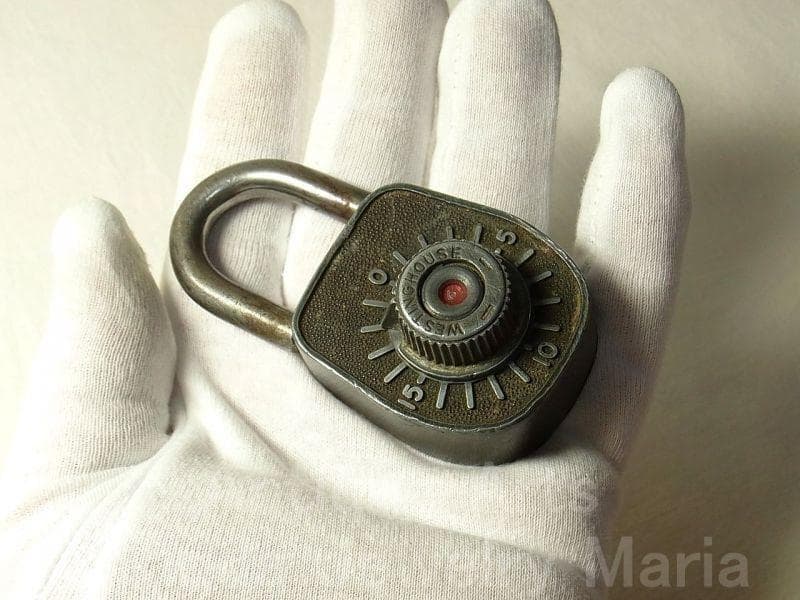 《p1057》1930年　WESTINGHOUSE・GOUGLERダイヤル南京錠