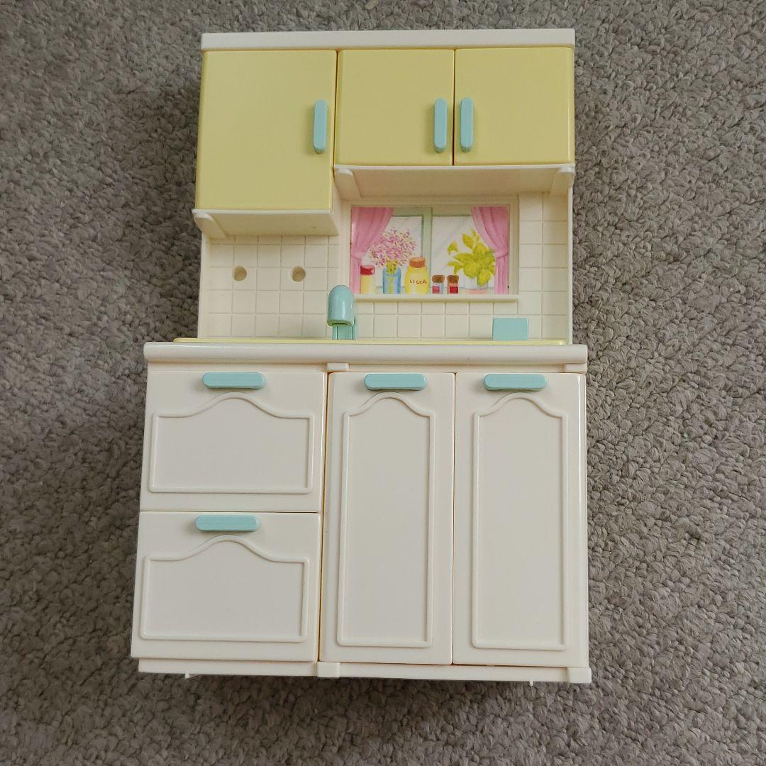 小物類は新品未開封品‼️リカちゃん マイホームプラン ハイキッチン