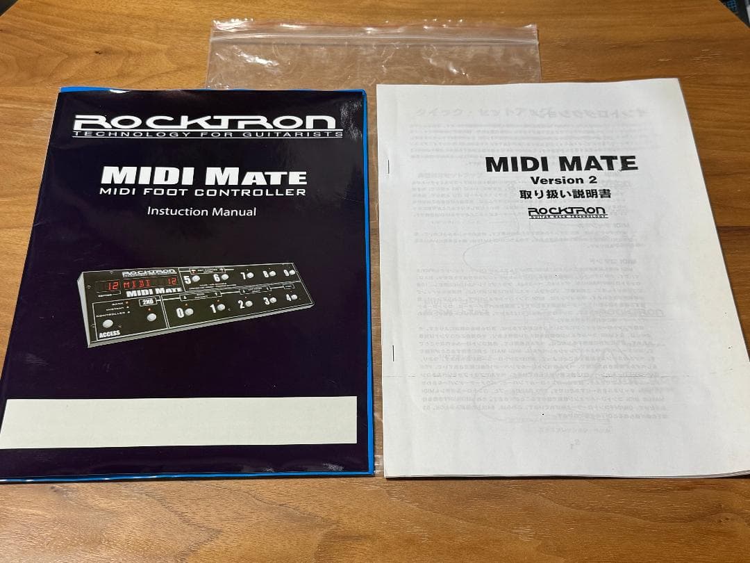 Rocktron MIDI Mate 元箱・付属品・マニュアル付き 美品