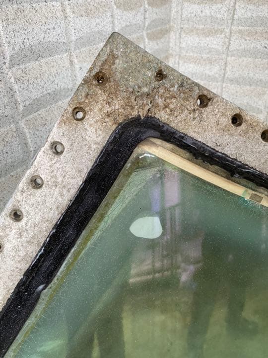 B747 JAL? 機長席側のコックピットの窓　激レア超貴重　b747-200？