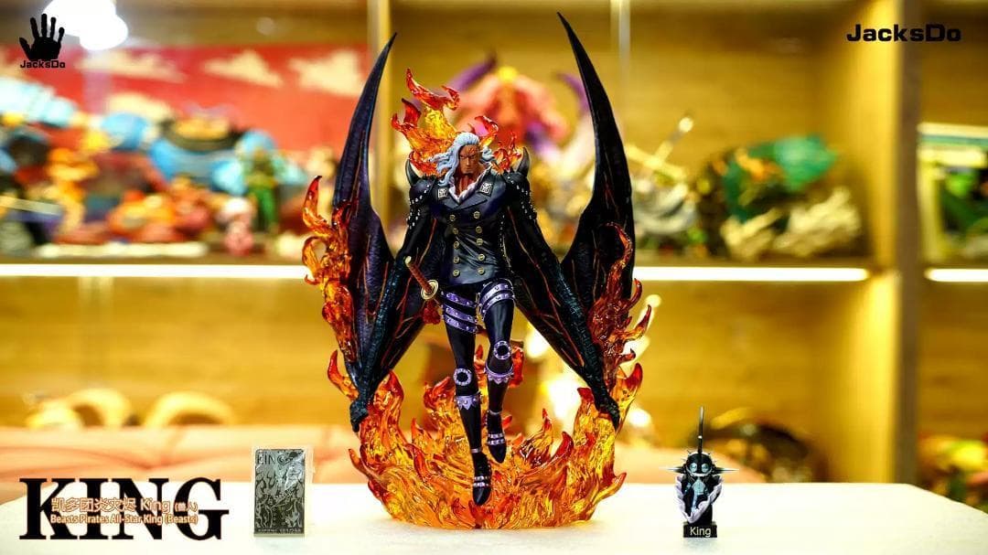 ワンピース キング アルベル フィギュア 塗装済み完成品 ガレージキット