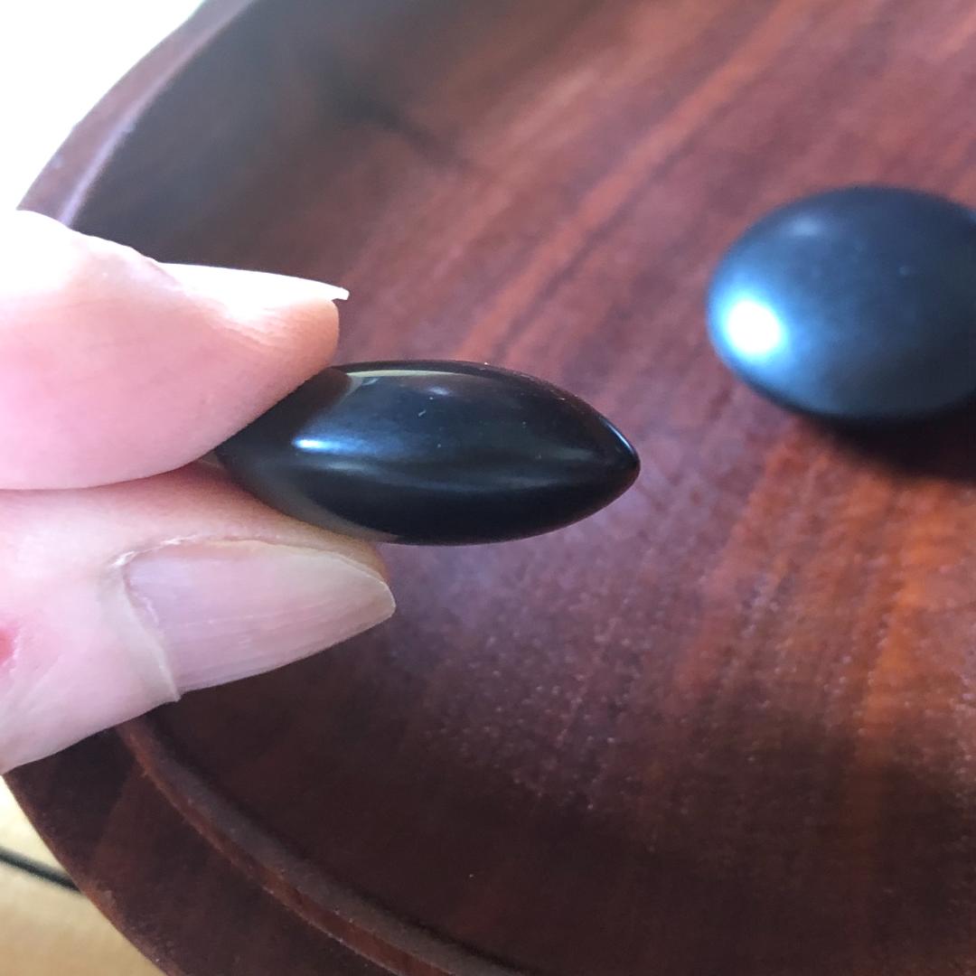 本榧（かや）の碁盤と碁石セット