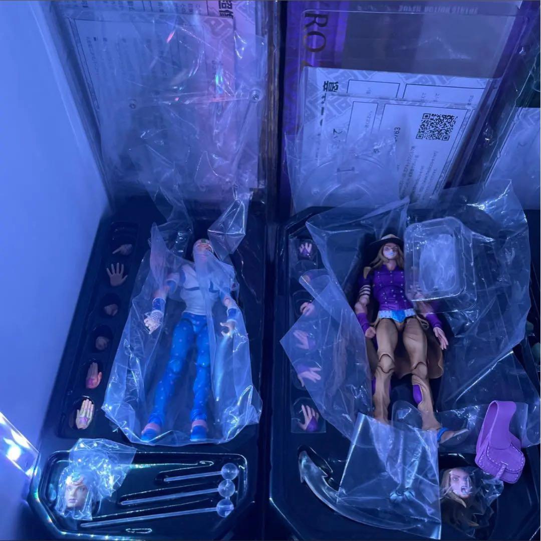 ジョジョの奇妙な冒険 超像可動 SBR 5種＋一番くじ ワーコレ 2種 セット