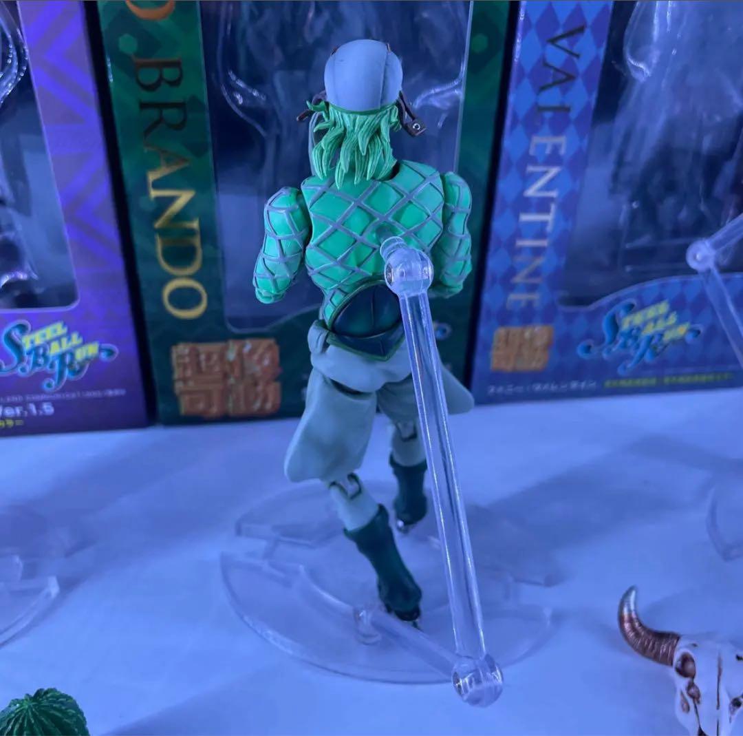 ジョジョの奇妙な冒険 超像可動 SBR 5種＋一番くじ ワーコレ 2種 セット