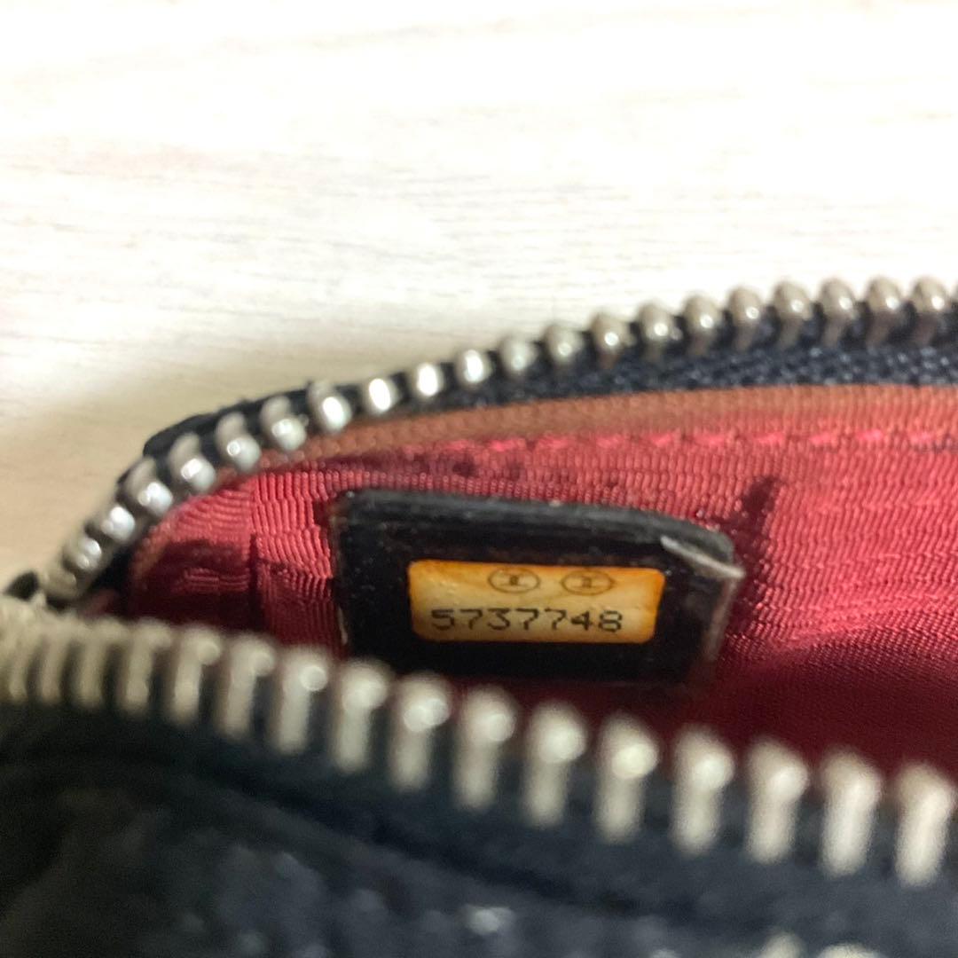 CHANEL シャネル トラベルライン ペンケース 黒 ヴィンテージ