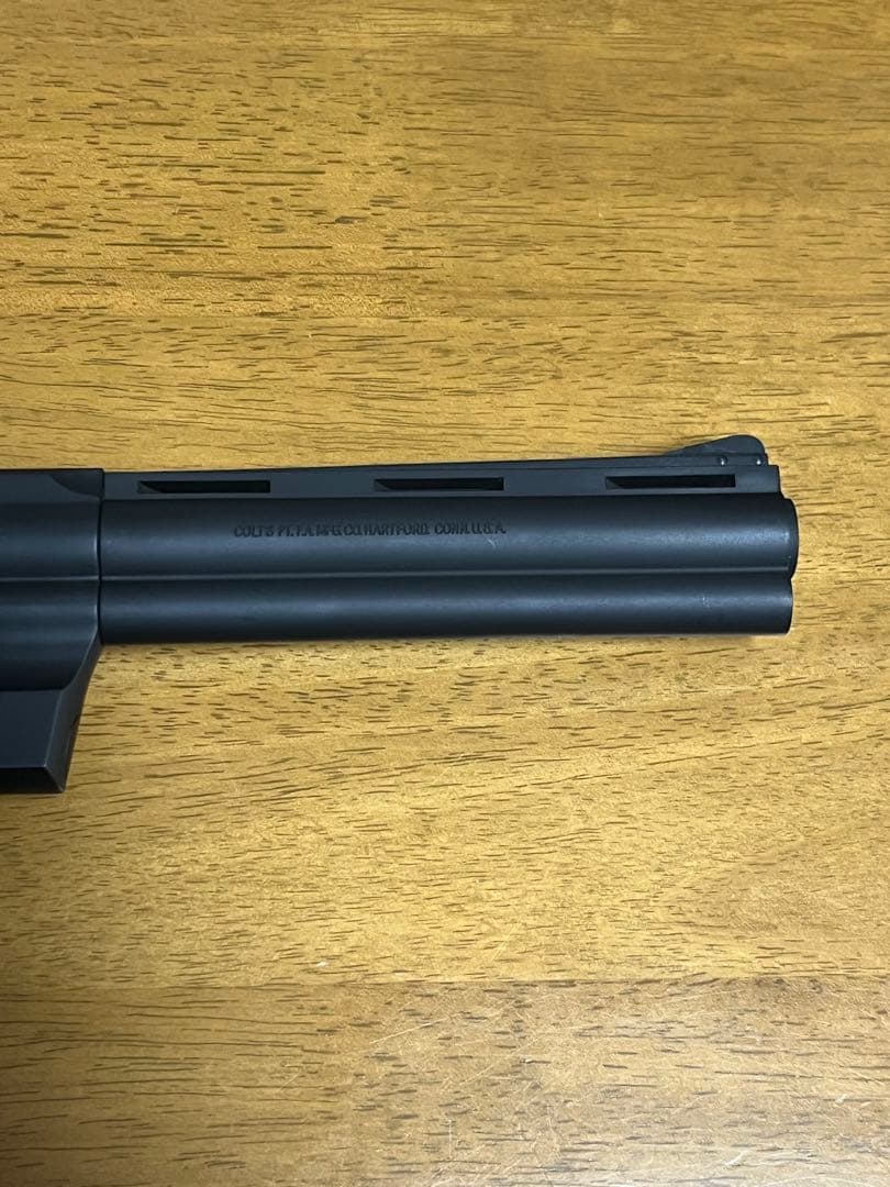 ☆美品☆ タナカ コルトパイソン 6inch R-model HW Black