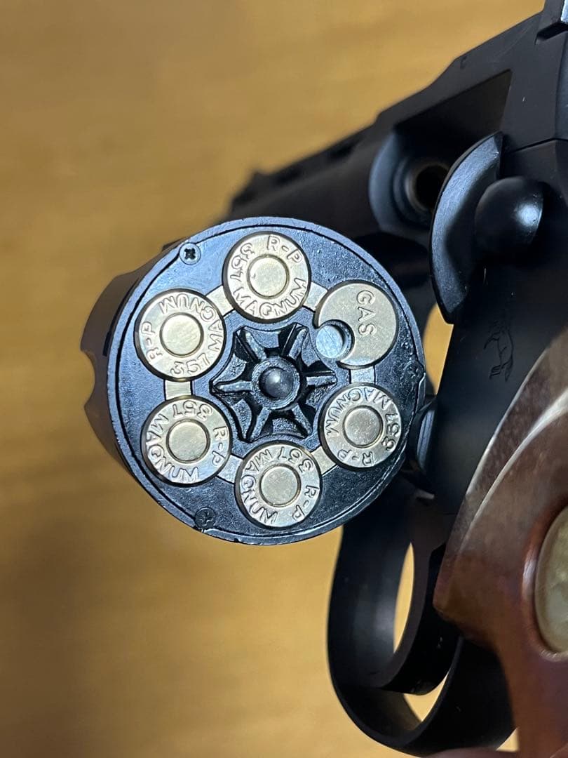 ☆美品☆ タナカ コルトパイソン 6inch R-model HW Black