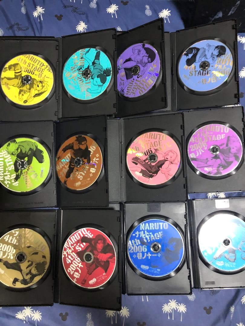 アニメ　NARUTO フォースシーズン　DVD全12巻セット