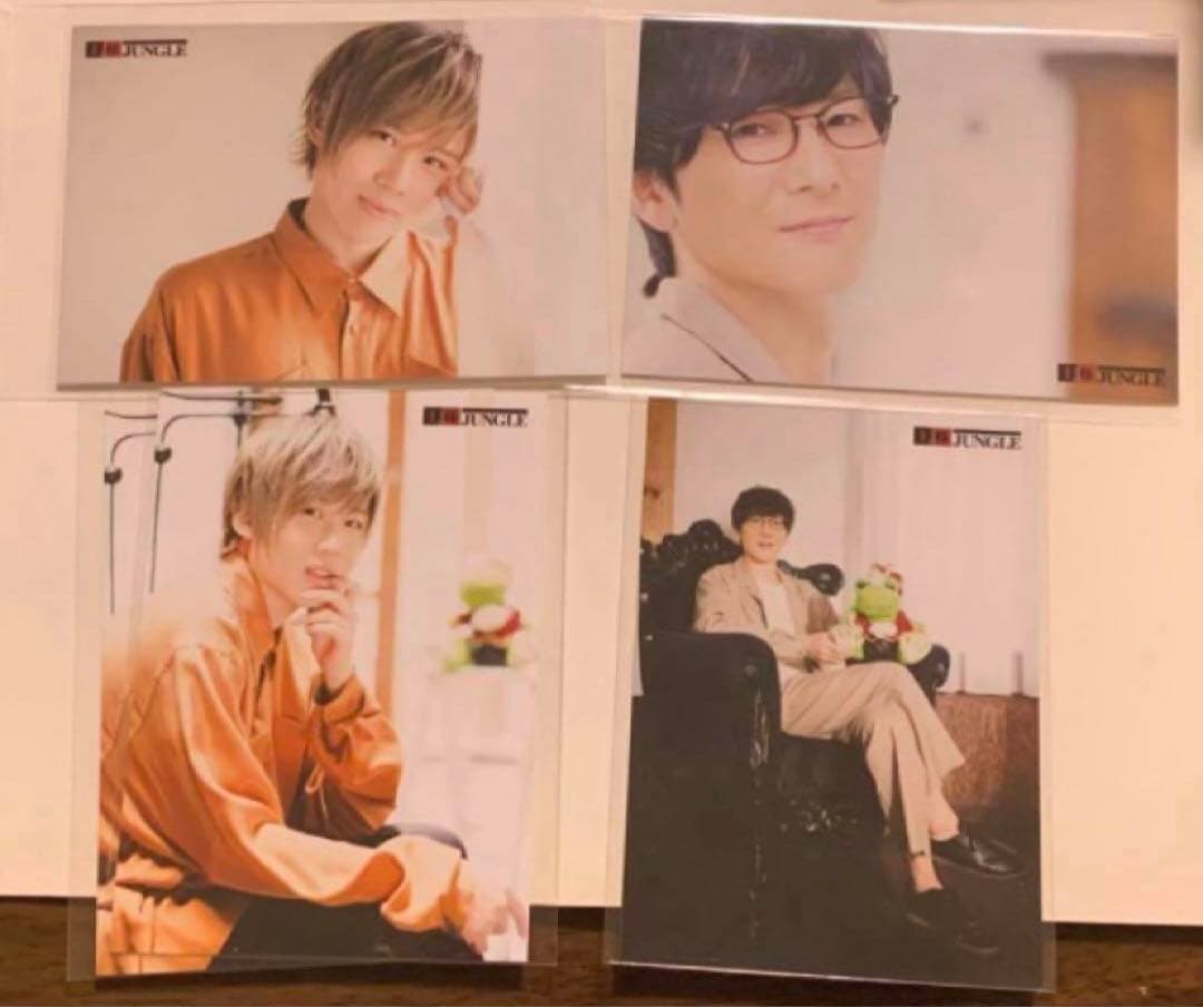 『小松昌平』直筆サイン入り色紙　他 K4カンパニー（益山武明・増元拓也・濱健人）