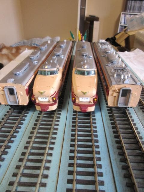 国鉄485系特急電車「初期型」フル編成12両セット HOゲージ 全車室内灯装着済