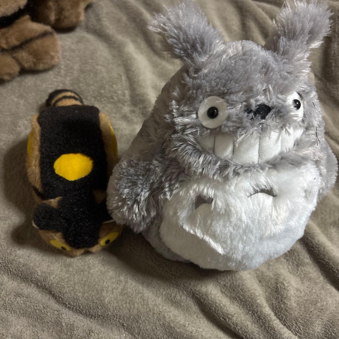 ジブリ サンアロー ネコバス ティッシュケース ぬいぐるみ トトロ セット