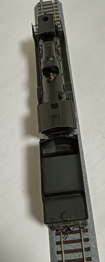 HOゲージ アダチ Ｄ51重装備蒸気機関車、メンテナンス済