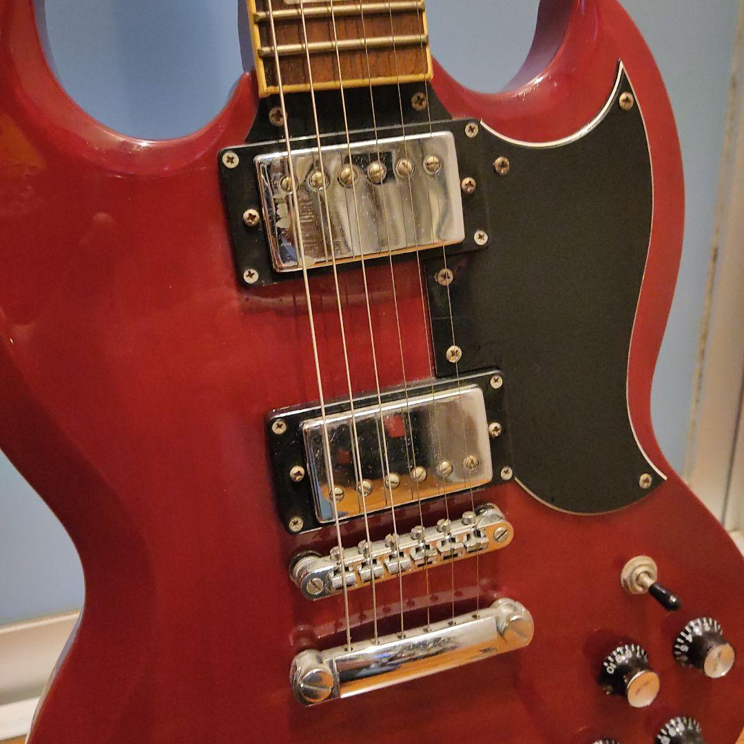 Blitz SGスタイル エレキギター レッド