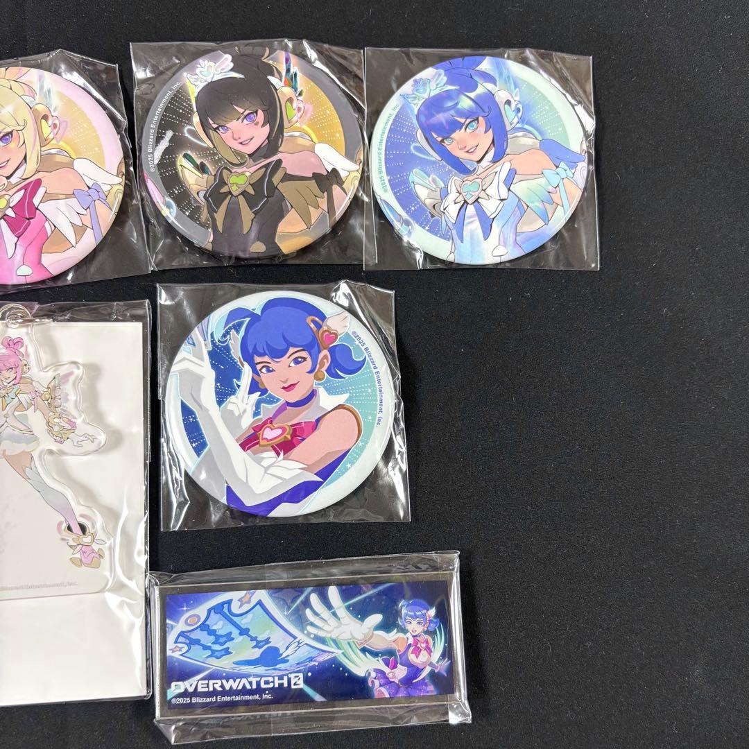 オーバーウォッチ2 ラッフルくじ 缶バッジ アクリルキーホルダー等 ジュノ