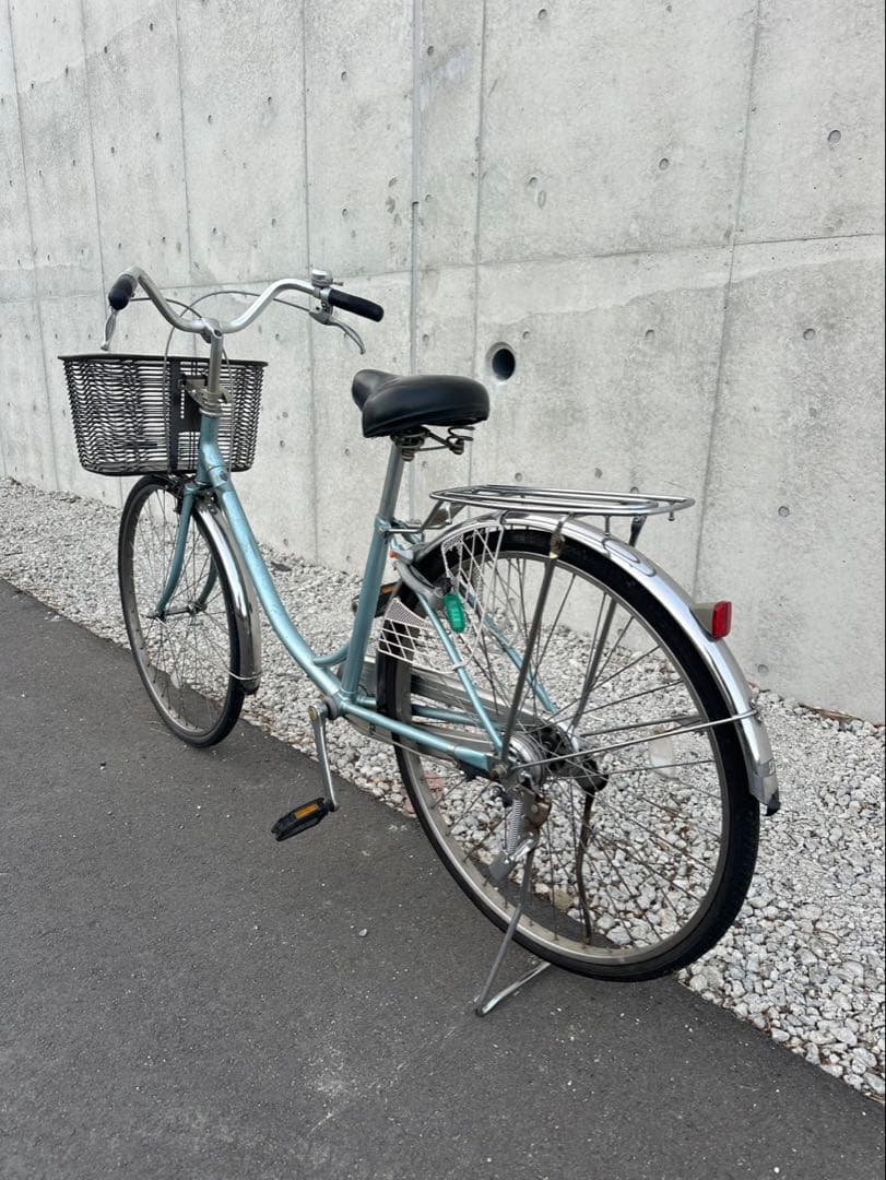 R56 愛知 ブリヂストン B5F BU605 エブリッジ 26インチ 水色