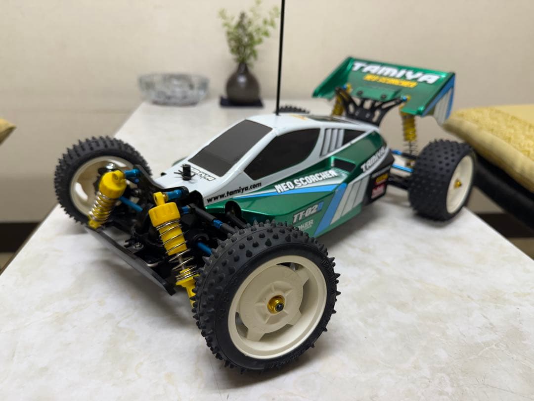 タミヤ　ネオスコーチャー　TT-02B 中古メンテナンス済　フルセット