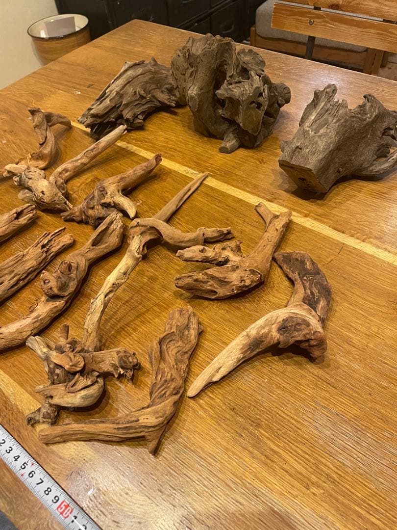 【美品】水槽用流木 15個セット