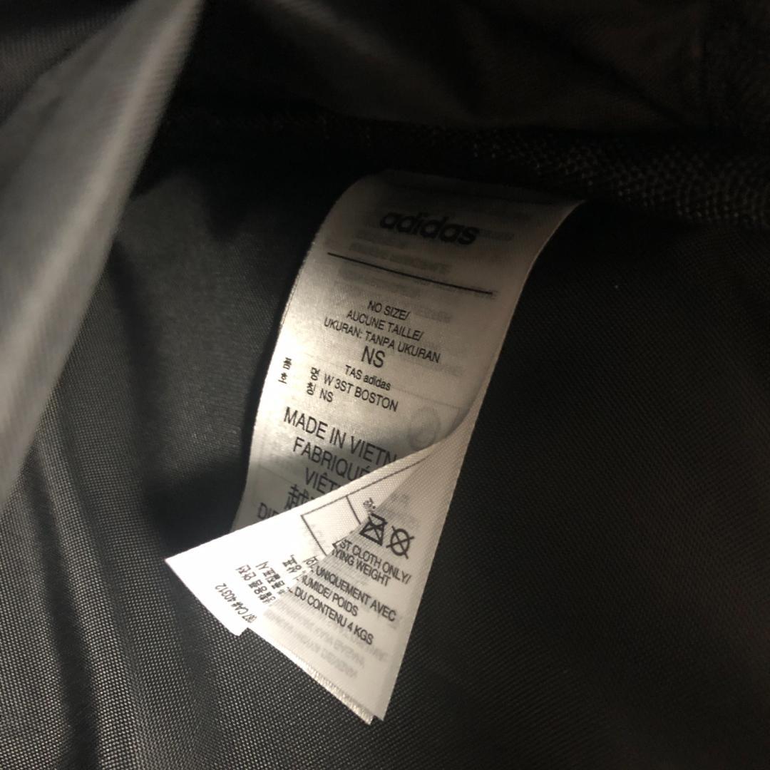 アディダス ゴルフ ボストンバッグ スリーストライプ/Y23872-S1