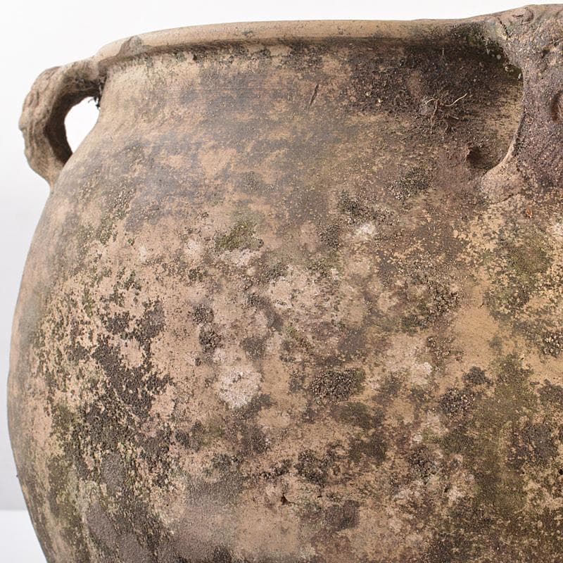 朝鮮美術　須恵器　新羅土器　新羅無釉土　四獣耳壺　M　R7540F