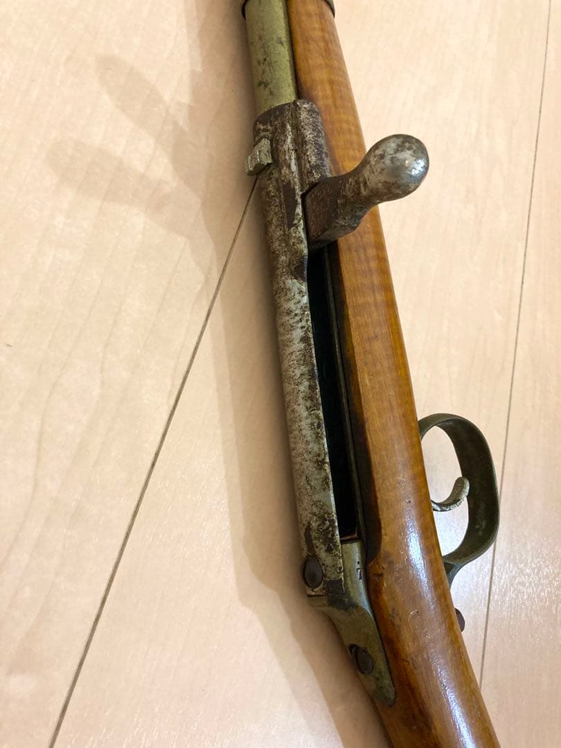 射的銃　バネ式　お祭り　縁日　アンティーク　ヴィンテージ　昭和レトロ　コルク銃