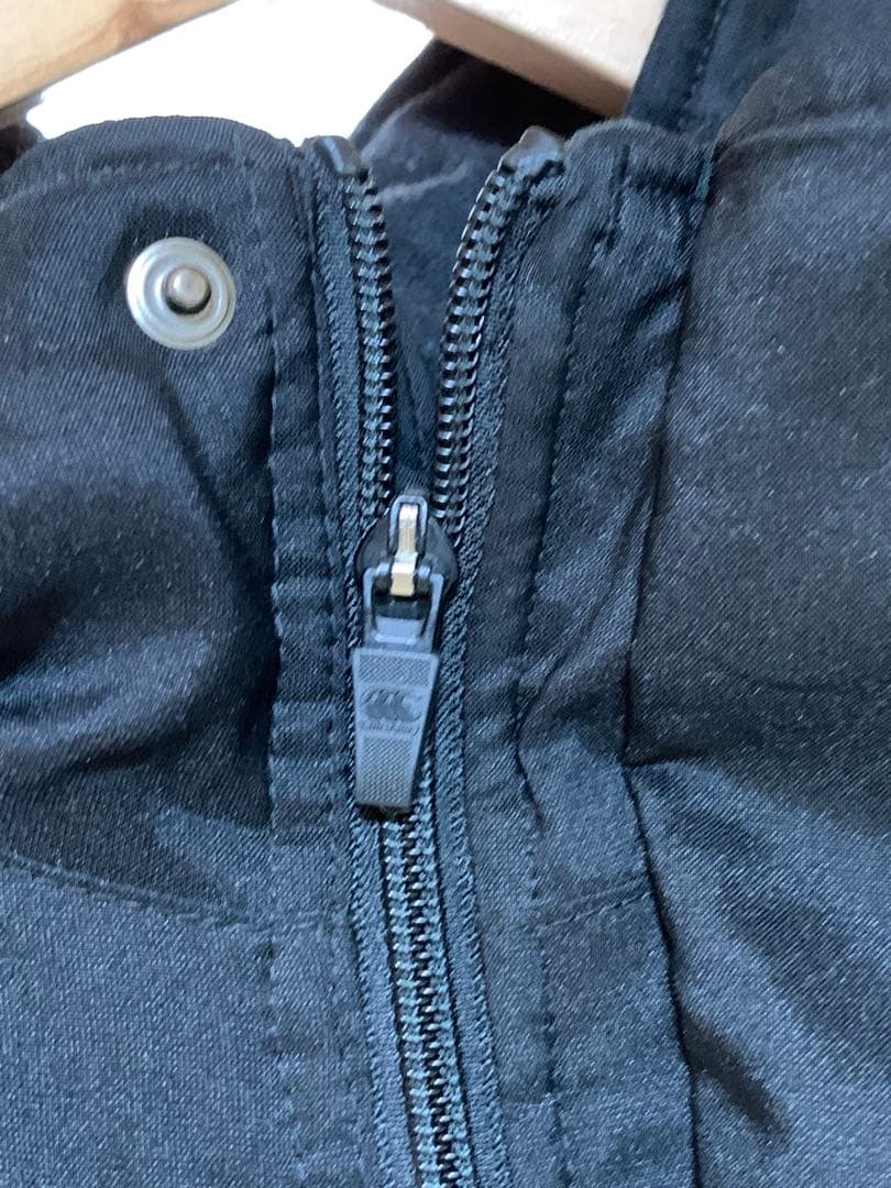 カンタベリー ロングベンチコート メンズL ブラック黒　ラグビー　試合観戦