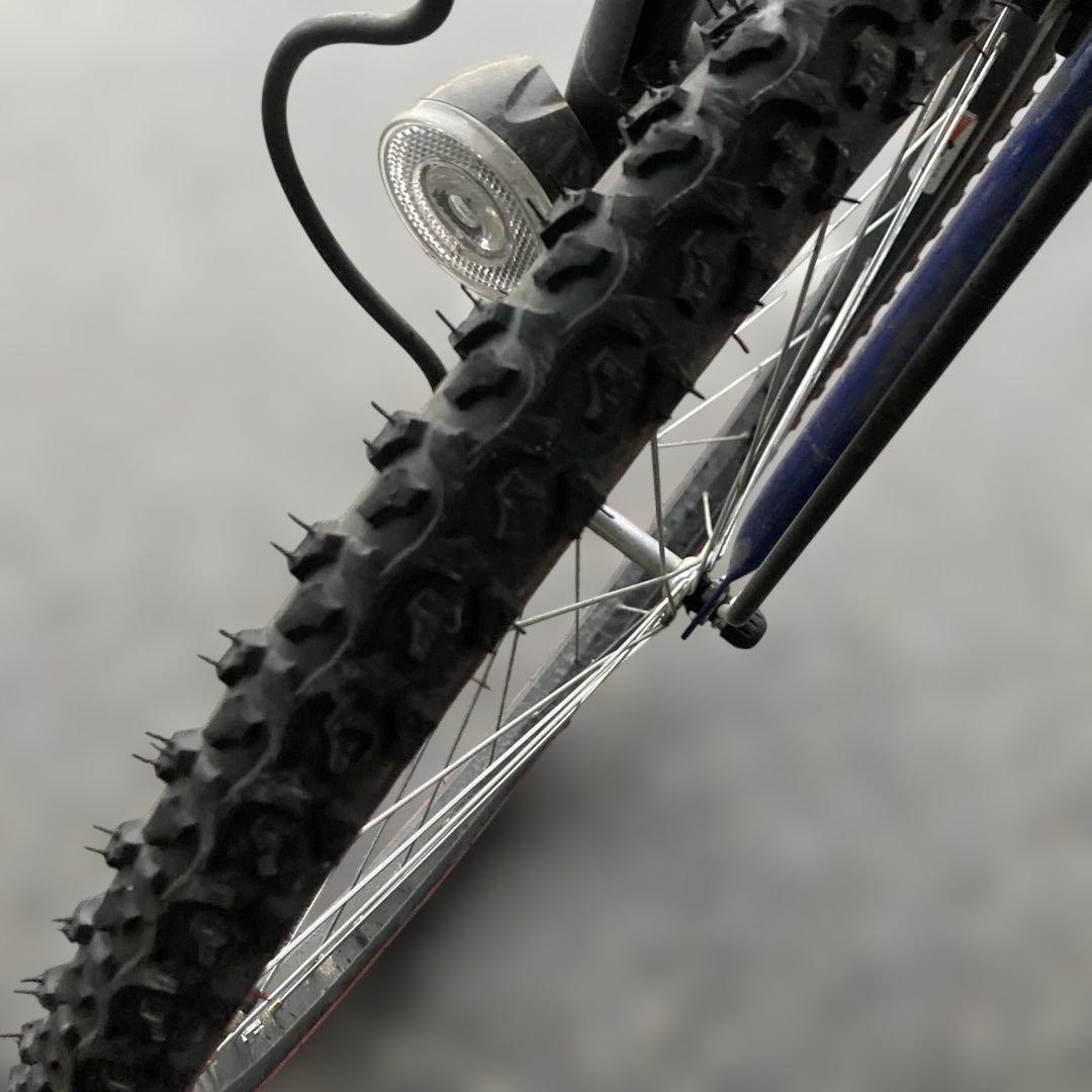 自転車 本体ブリヂストン　ブルー　小学高学年用　引き渡し可能な方限定群馬県邑楽郡