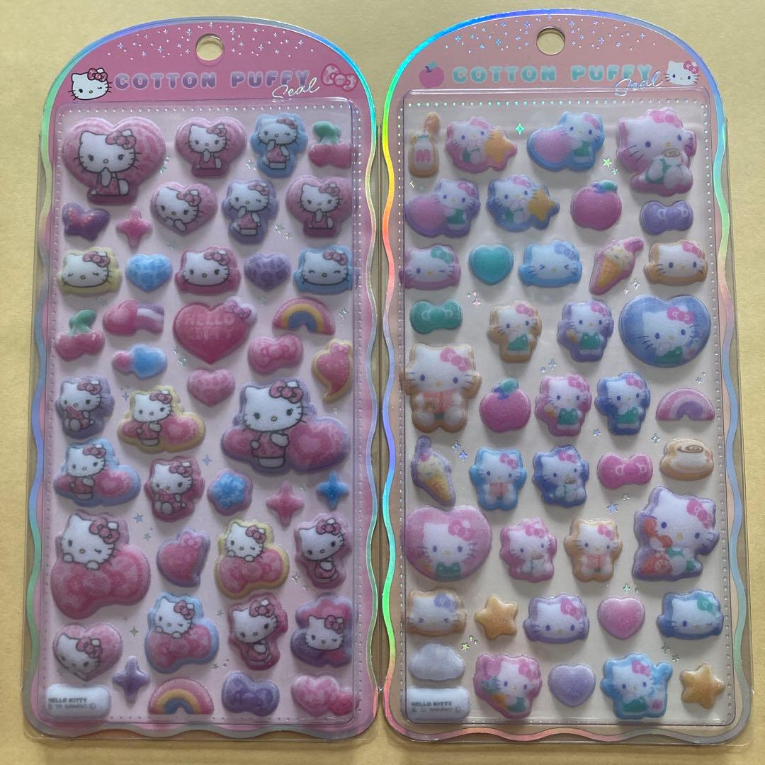 うるちゅるPOPSEAL☆COTTONPUFFY SEAL ☆100ピースシール