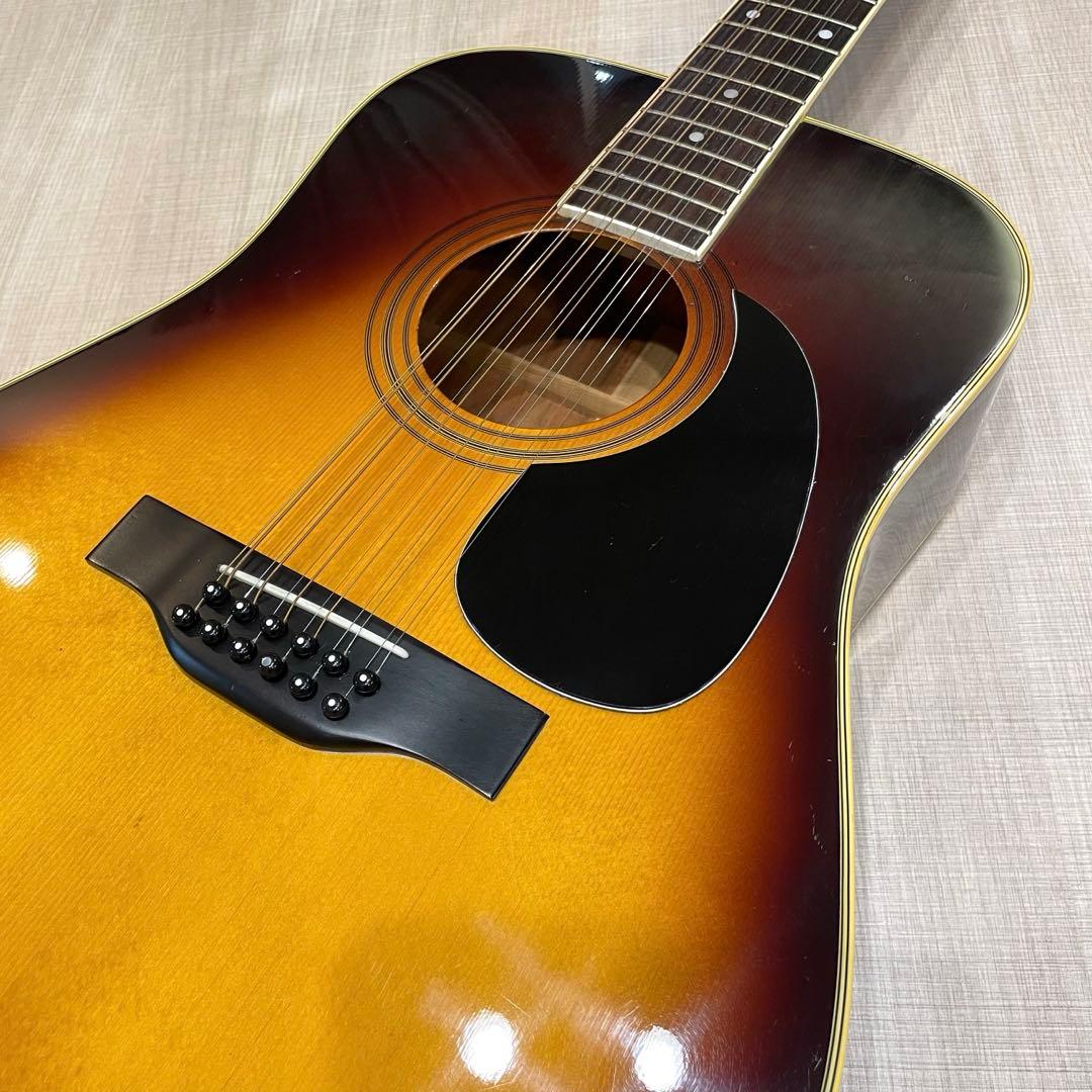 【希少】Morris モーリス B-25 12弦ギター 下倉楽器ハードケース付き