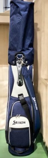 ばば展示品未使用Srixon キャディバッグ ネイビー