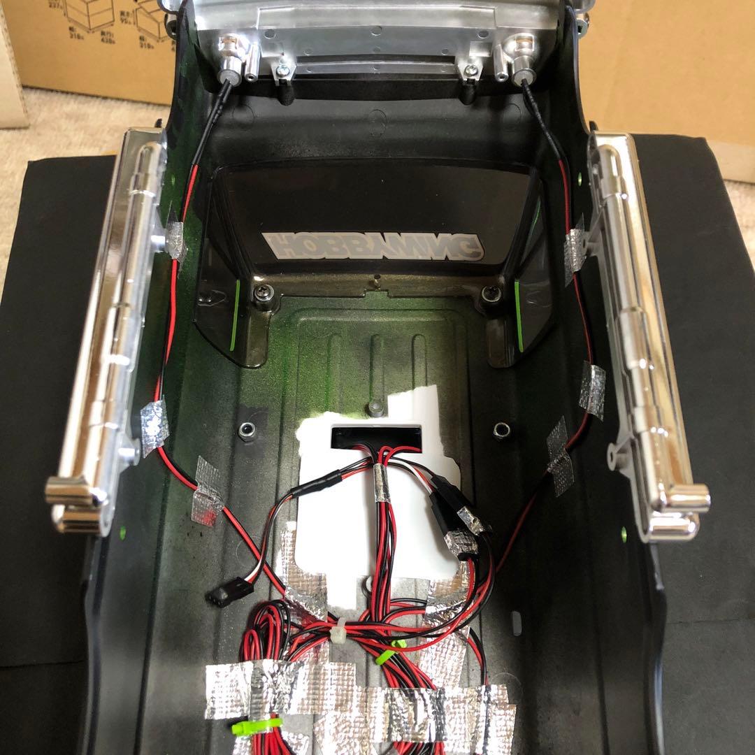 タミヤ RC ランチボックス カスタムボディ 塗装済み完成品、未使用 ボディのみ