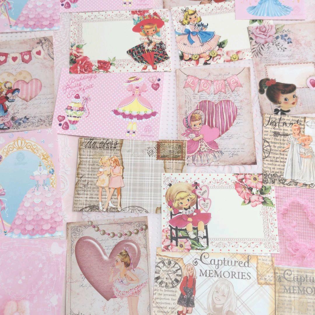 のり様♥ご確認用♥スーパーセール中♥新作ガーリーレトロガール♥バラメモ♯649