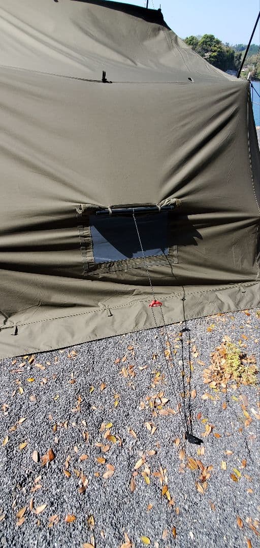 FUTURE FOX　フォックスベース 　全幕メッシュ付き二股ポール2セット