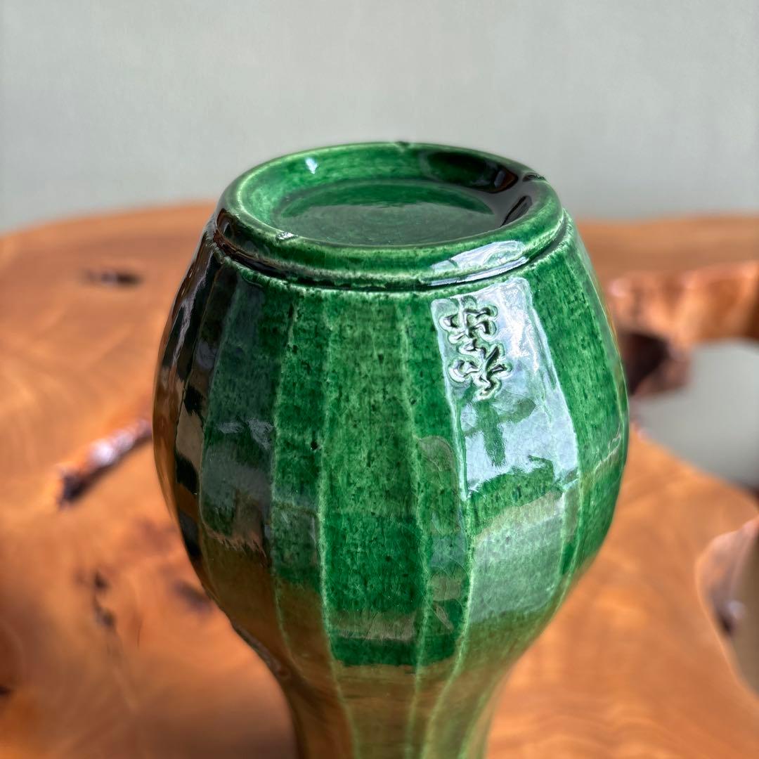 杓立 川崎和楽 楽焼 茶道具 共箱