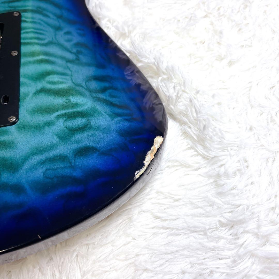 【希少】 FERNANDES FGZ-420 キルトメイプル トレモロアーム