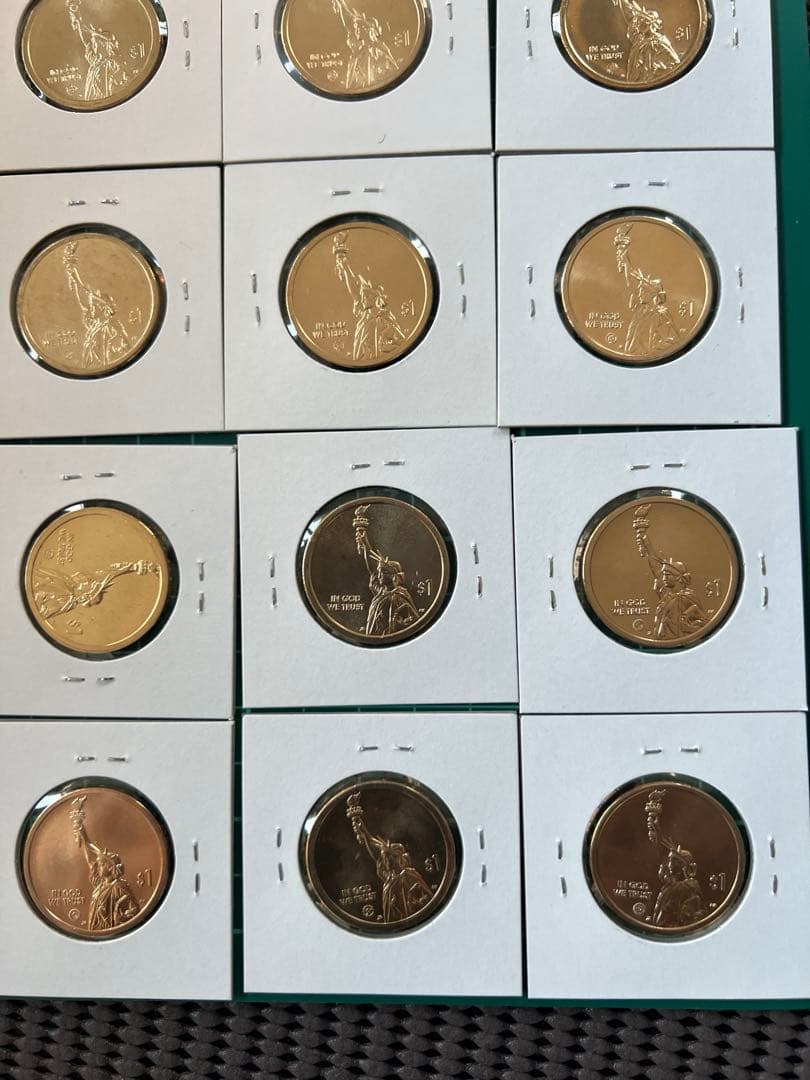 外国硬貨　アメリカ硬貨　州別26枚